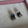 Pandora sterling silver lotus flower clips charm very good condition Image 3