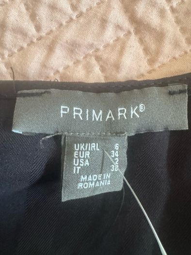 BNWT Primark dark navy/black long sleeve going out body suit size UK6 EU 34 Postage included