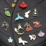 60Pcs Charms for Jewellery Making Assorted Gold Plated Enamel Animal Moon Star Fruit Charm Pendant DIY Necklace Bracelet Earring Crafts (FREE POSTAGE) Image 7