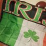 Ireland world cup Flags World cup Irish tricolour flag with shamrock amd writen Image 3