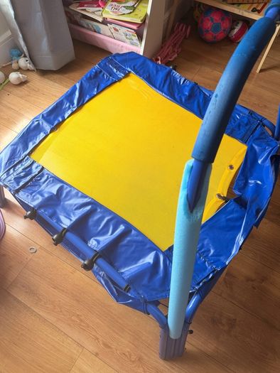 Trampoline with Handle