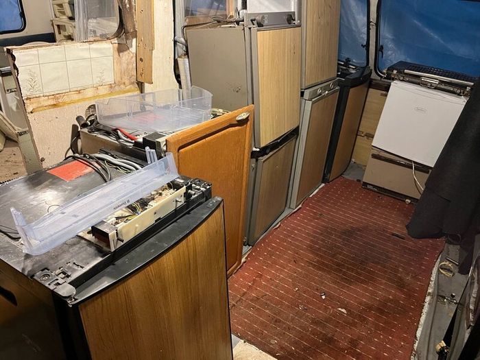 Caravan parts and windows