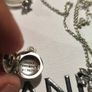 Pandora silver set necklace ring charm Image 3