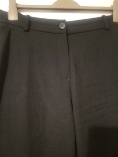 Black Wide Leg Trousers