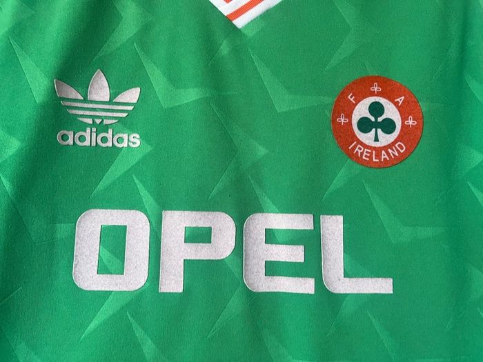 IRELAND Retro Opel jersey green