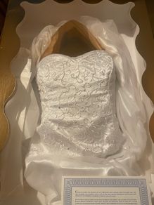 Handmade wedding dress
