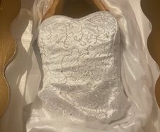 Handmade wedding dress