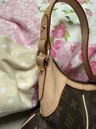 Genuine leather bag free post