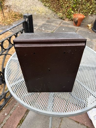 Metal postbox