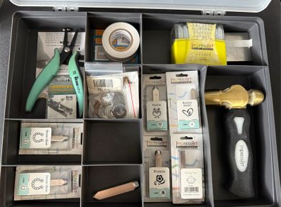 Jewelry Stamping Starter Kit - ImpressArt & BeadSmith Tools, blanks for stamping