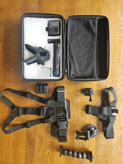 GoPro Hero6 Action Camera and accessories