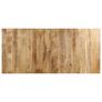 Dining Table 180x90x76 cm Rough Mango Wood Image 3