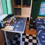 ikea kallax oak with desk Image 2