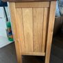 Oak bedside drawers Image 2