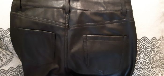 Leather Look Trousers