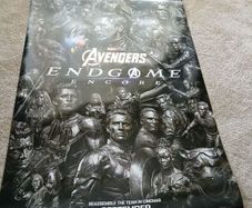 Avengers End Game Encore Cinema Quad poster