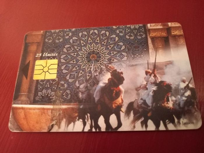 French call card