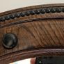 Vintage Regency-Style Convex Wall Mirror Image 4