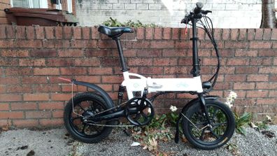 electric folding bike