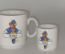 Amy cup and eggcup