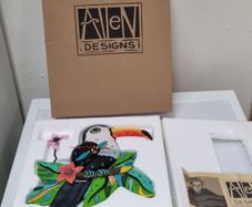 Toucan Tom Wall Clock by Allen Designs