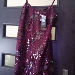 Cute sexy wine/burgundy dress