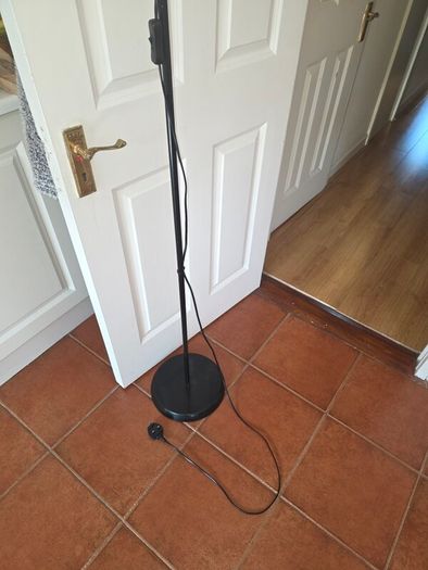 Floor lamp with energy saving bulb