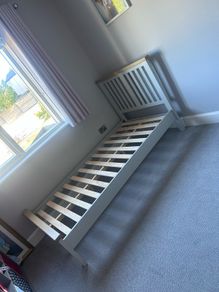Single Bed Frame & Mattress