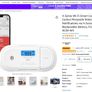 X-Sense Wi-Fi Smart Carbon Monoxide Alarm Carbon Monoxide Detector, Real-Time Push Notifications Image 8
