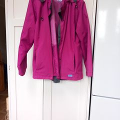 Joules Pink/Grey Trim Jacket S 16