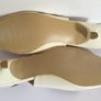 MIDO Ex Shop Display Ladies Patent Beige Sandals New With Box Size UK4 Slingback CAN POST Image 6