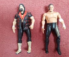 TNA Mick Foley & Samoa Joe Action Figures