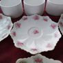 Six Pretty China Saucers Image 2