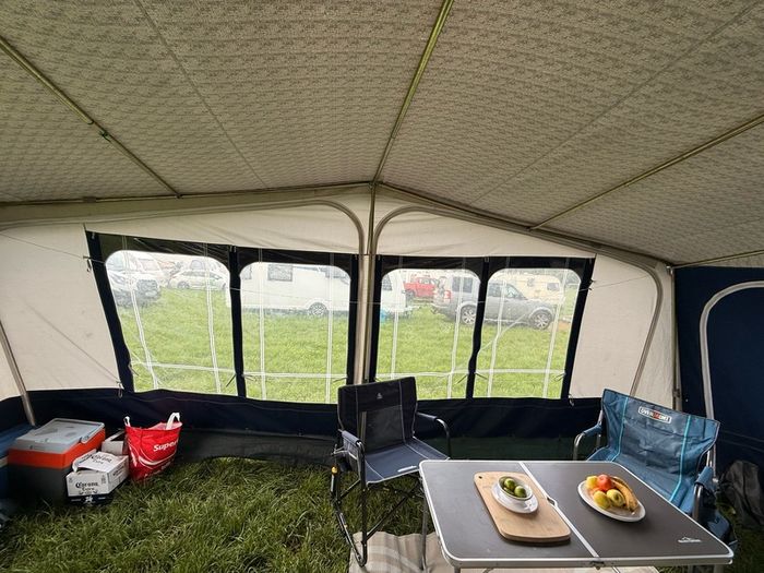Adria Five Berth Caravan with Full Awning