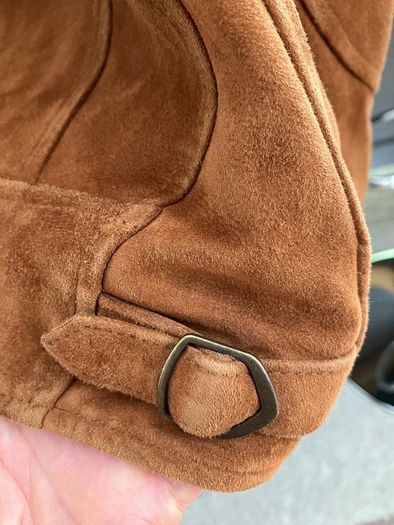 Ralph Lauren Newsboy Jacket 100% Leather