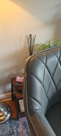 Leather bar stools
