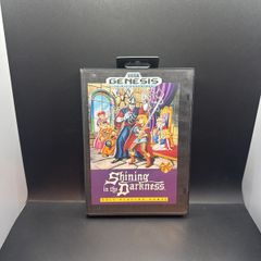 Shining In The Darkness Sega Genesis NTSC Boxed