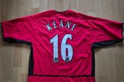 Roy Keane 16 Manchester United Shirt - M - 2002/2003 -  Man U Jersey Nike