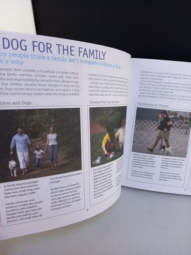 SALE! DOG CARE & TRAINING - A complete illustrated guide to adopting, house-training and raising a healthy dog