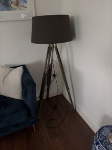Helen Turkington Grey Lamp