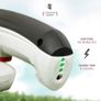 2in1 Grass Shear & Hedge Trimmer with 7.2V Rechargeable 1500mAh Lithium-Ion Battery, Edging and Shrub Shear, 2 Interchangeable Blades, Lightweight, Garden Cutting Edge Trimmer, Pruner - Handheld (FREE POSTAGE) Image 5