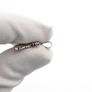 925 Vintage Heart Lock & Key Sterling Silver Charm Pendant Image 7
