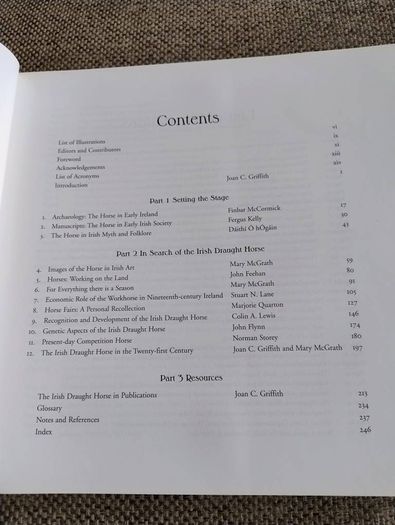 The Irish Draught Horse by Mary McGrath and Joan C Griffith 2005 in very good condition with some signs of wear on the cover see photos FREE STANDARD POSTAGE INCLUDED