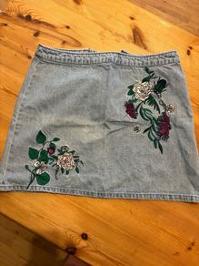 Denim skirt