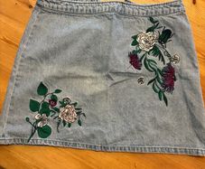Denim skirt