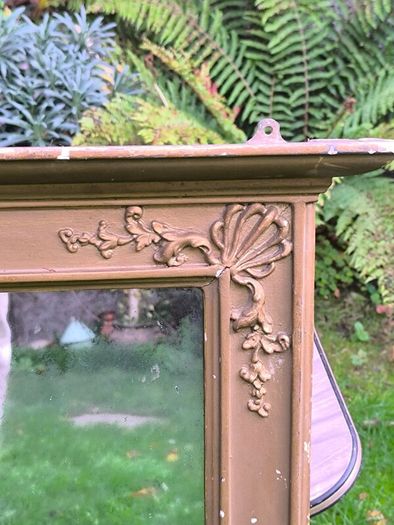 R.&W. Clarke, Cork- 19th C. Antique Irish Gilt Overmantel Mirror