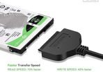 USB 3.0 to SATA III (UASP) 5Gbps Converter Adapter Cable for 2.5