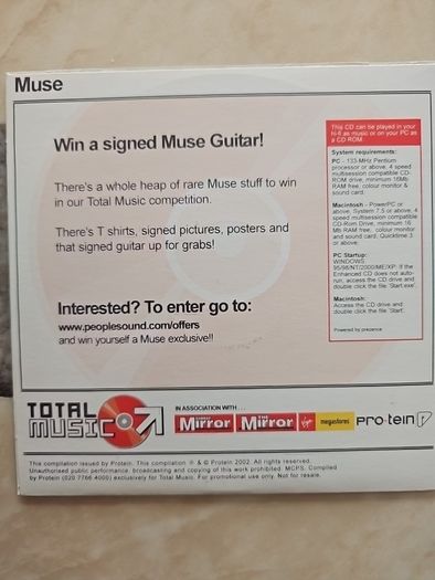 Muse 5 CD Lot
