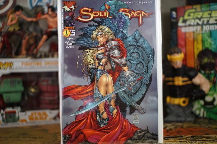 Soul Saga ! Issues 1-2 ! Including First Issue Very Rare Michael Turner Cover Variant ! 2000 ! by Top Cow !