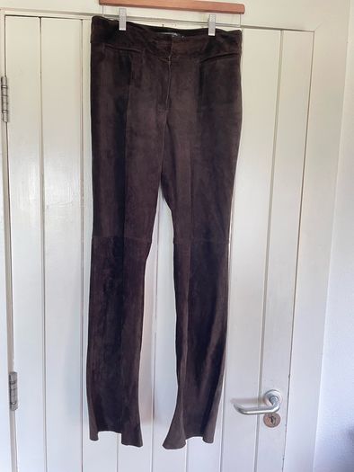 suede trousers